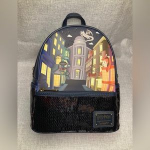 Harry Potter Diagon Alley Sequin Mini Backpack